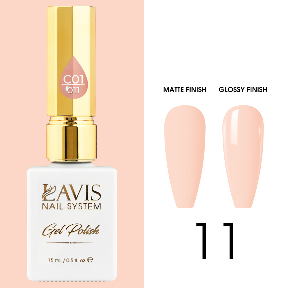 LAVIS C01 - 011 - Gel Polish 0.5 oz - Whimsical Collection