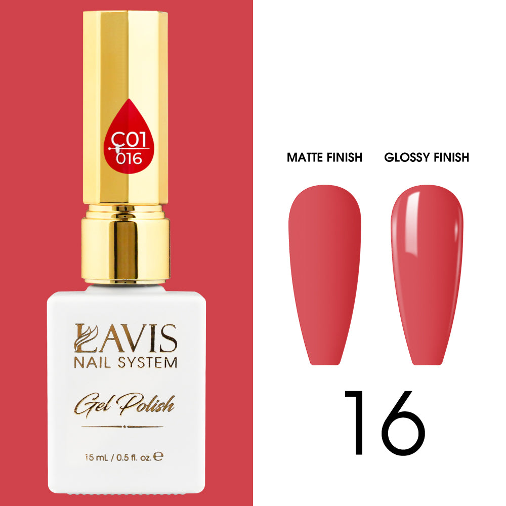 LAVIS C01 - 016 - Gel Polish 0.5 oz - Whimsical Collection