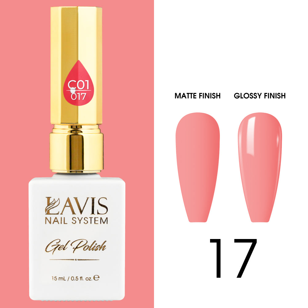 LAVIS C01 - 017 - Gel Polish 0.5 oz - Whimsical Collection