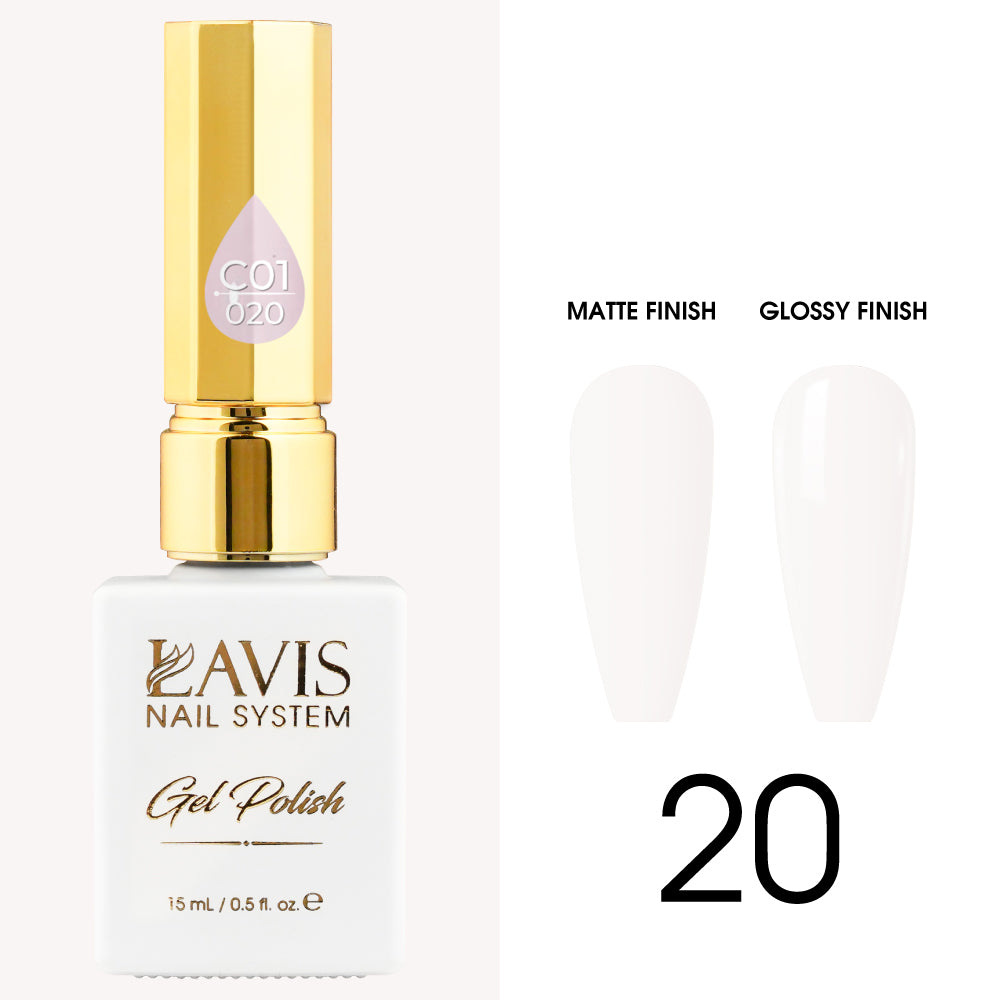 LAVIS C01 - 020 - Gel Polish 0.5 oz - Whimsical Collection