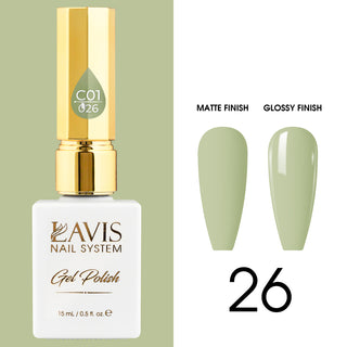 LAVIS C01 - 026 - Gel Polish 0.5 oz - Whimsical Collection