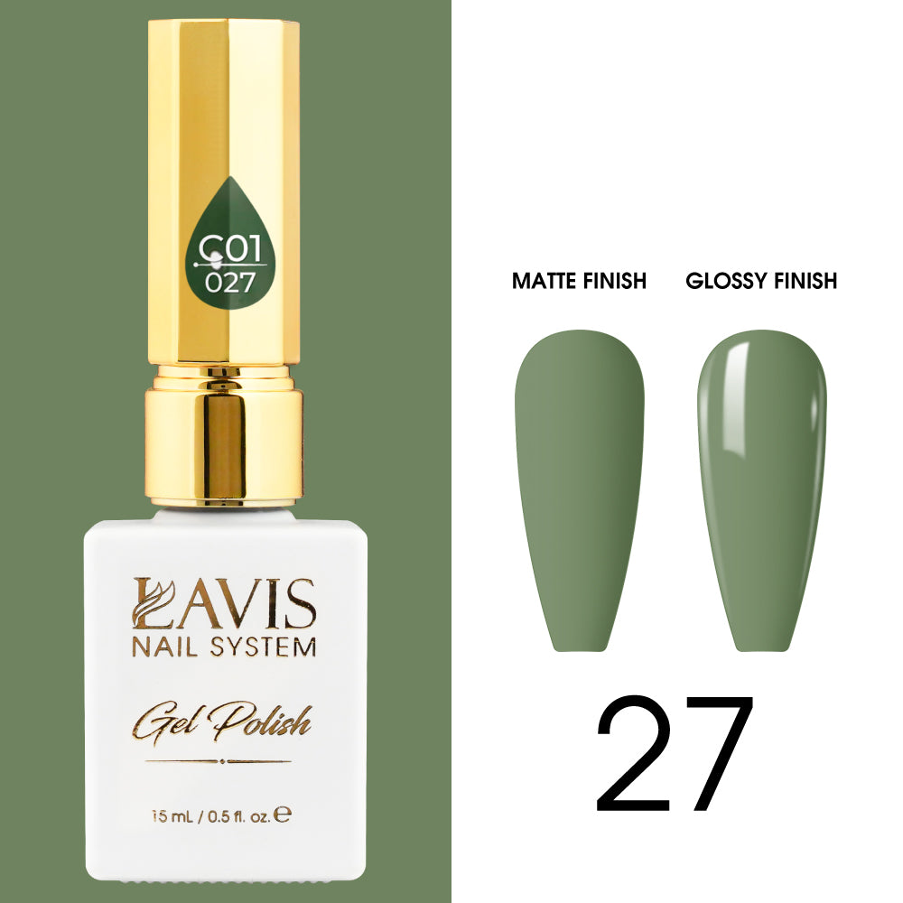 LAVIS C01 - 027 - Gel Polish 0.5 oz - Whimsical Collection