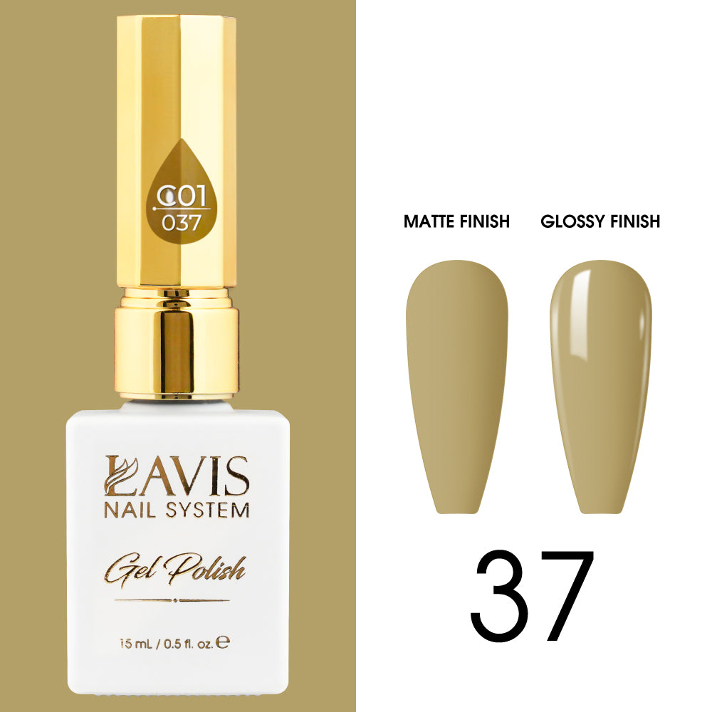 LAVIS C01 - 037 - Gel Polish 0.5 oz - Whimsical Collection