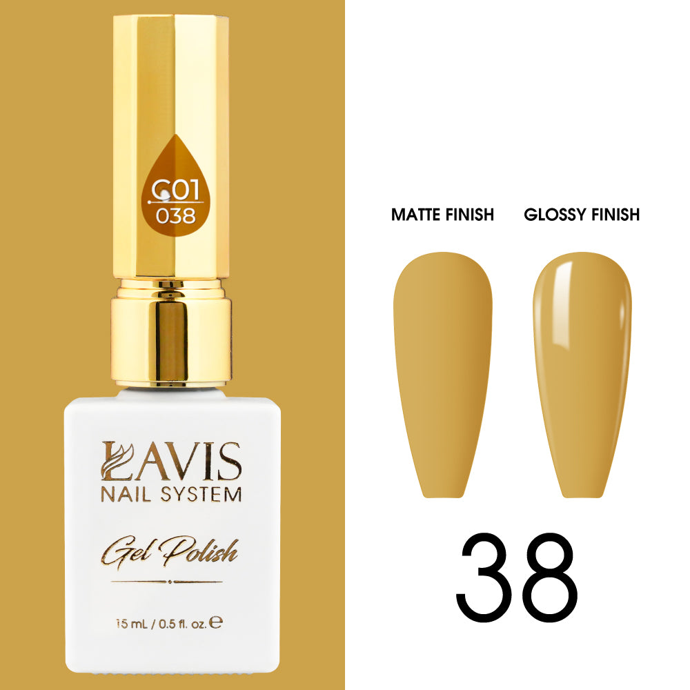 LAVIS C01 - 038 - Gel Polish 0.5 oz - Whimsical Collection