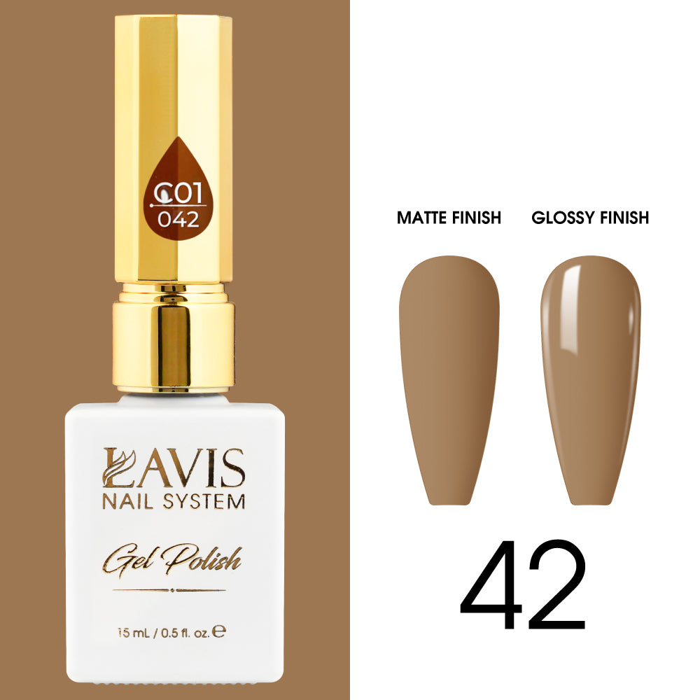 LAVIS C01 - 042 - Gel Polish 0.5 oz - Whimsical Collection