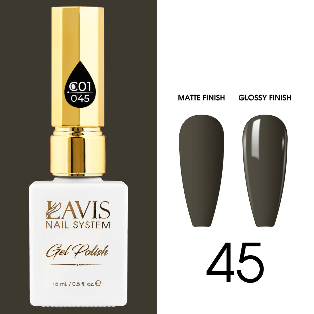 LAVIS C01 - 045 - Gel Polish 0.5 oz - Whimsical Collection