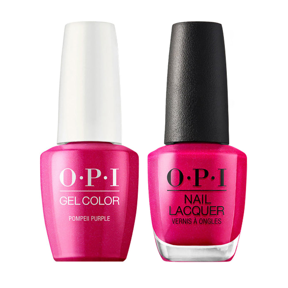 OPI Gel Nail Polish Duo - C09 Pompeii Purple - Pink Colors