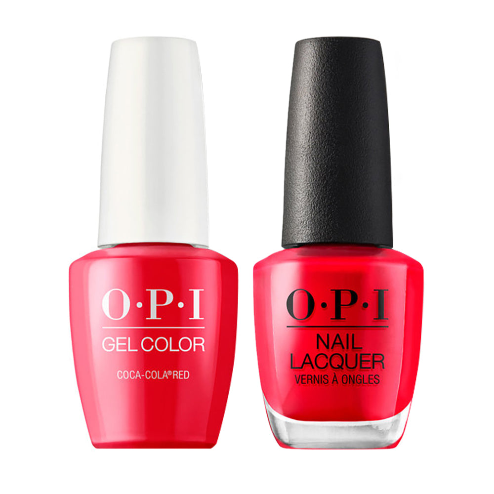 OPI Gel Nail Polish Duo - C13 Coca-Cola® Red - Red Colors