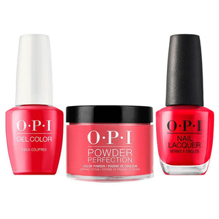 OPI 3 in 1 - DGLC13 - Cocacola Red
