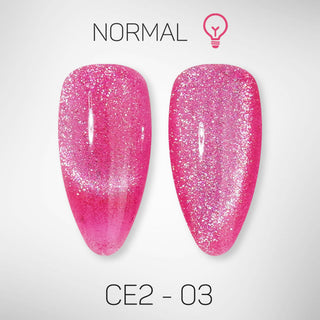 LAVIS Cat Eyes CE2 - Gel Polish 0.5 oz - Under The Sea Collection