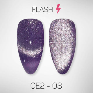 LAVIS Cat Eyes CE2 - Gel Polish 0.5 oz - Under The Sea Collection