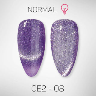 LAVIS Cat Eyes CE2 - Gel Polish 0.5 oz - Under The Sea Collection