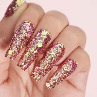 LDS Holographic Chunky Glitter Nail Art  - DCG04 0.5oz