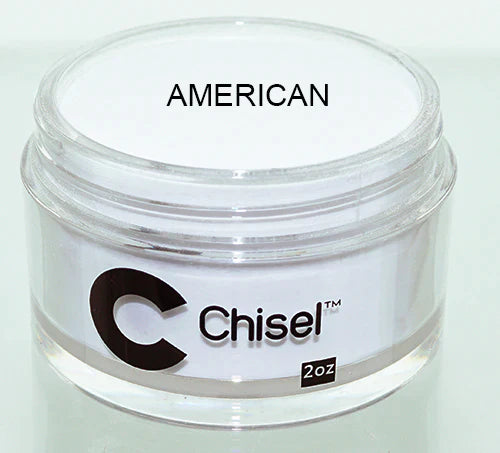 Chisel Pink & White Acrylic & Dipping - AMERICAN -2oz