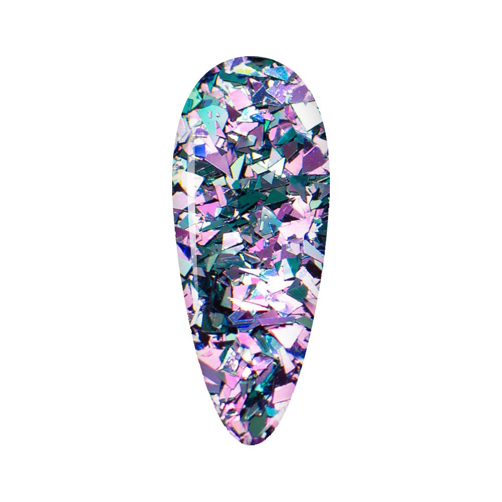 LDS Chameleon Glitter Nail Art - CL09 - Under The Sea - 0.5 oz