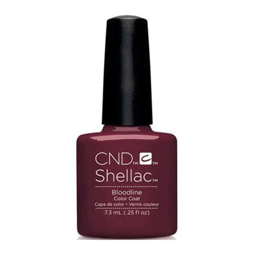 CND Shellac Gel Polish - 015 Bloodline - Purple Colors