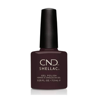 CND Shellac Gel Polish - 036 Dark Dahlia - Brown Colors