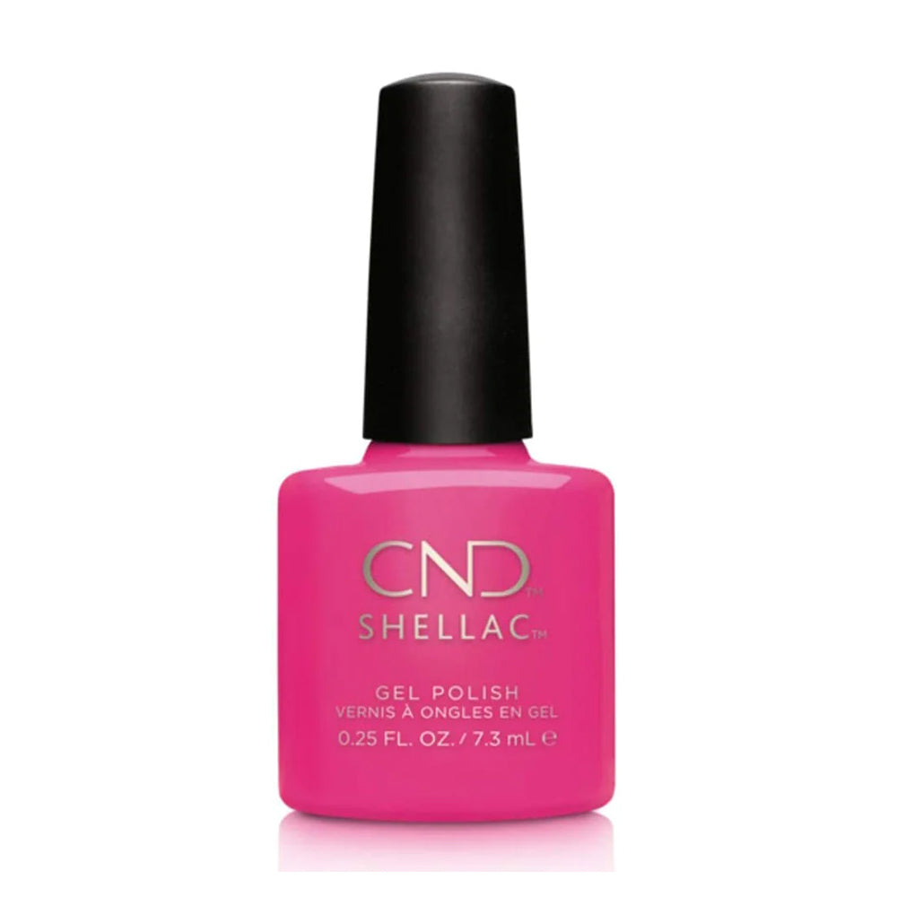 CND Shellac Gel Polish - 061 Hot Pop Pink - Pink Colors