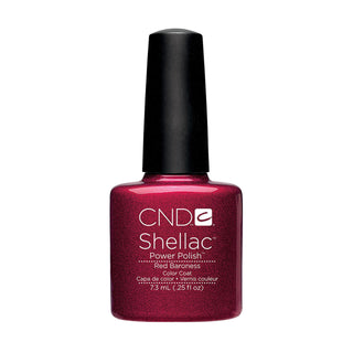 CND Shellac Gel Polish - 112 Red Baroness
