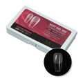 LAVIS Coffin Medium - 10 Sizes Half Buffed - Soft Gel Tips