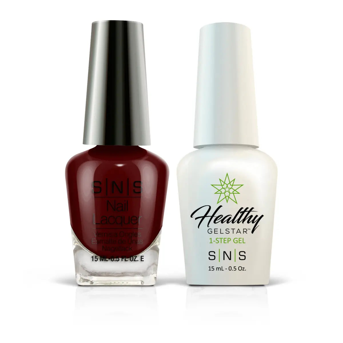 SNS Gel Nail Polish Duo - CY02 Red River