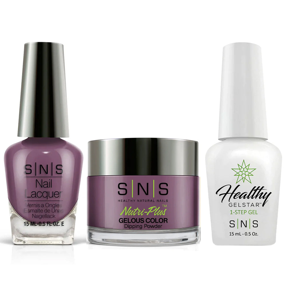 SNS 3 in 1 - CY18 Fresh Plums - Dip (1oz), Gel & Lacquer Matching