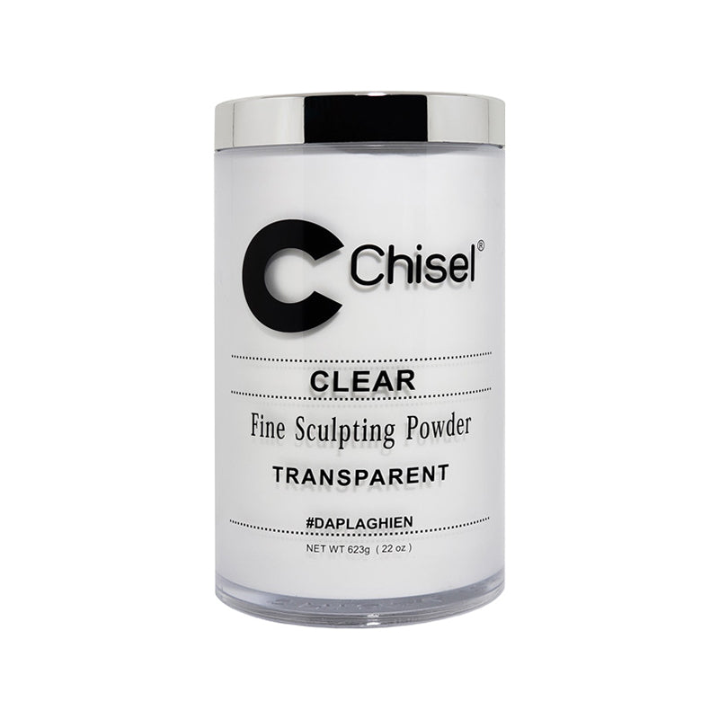 Chisel Acrylic Fine Sculpting Powder - Clear (Transparent) - 22oz
