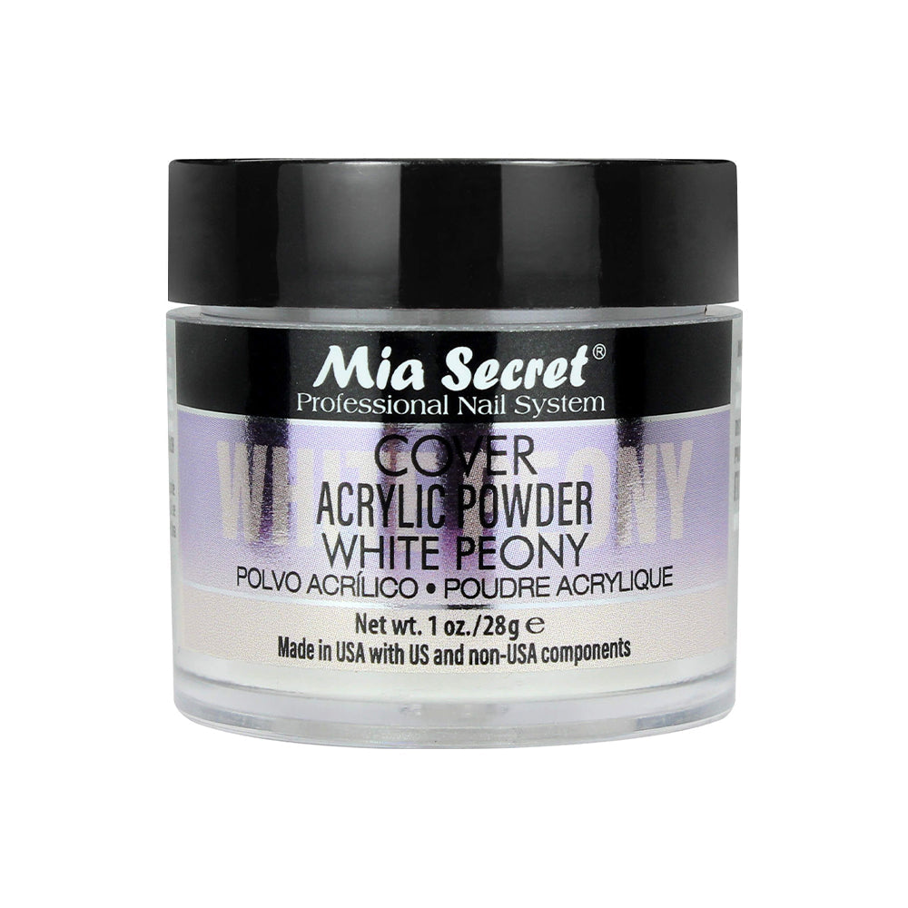  Mia Secret - Cover White Peony by Mia Secret sold by DTK Nail Supply