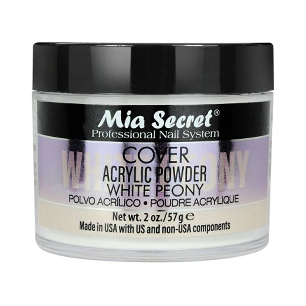  Mia Secret - Cover White Peony by Mia Secret sold by DTK Nail Supply