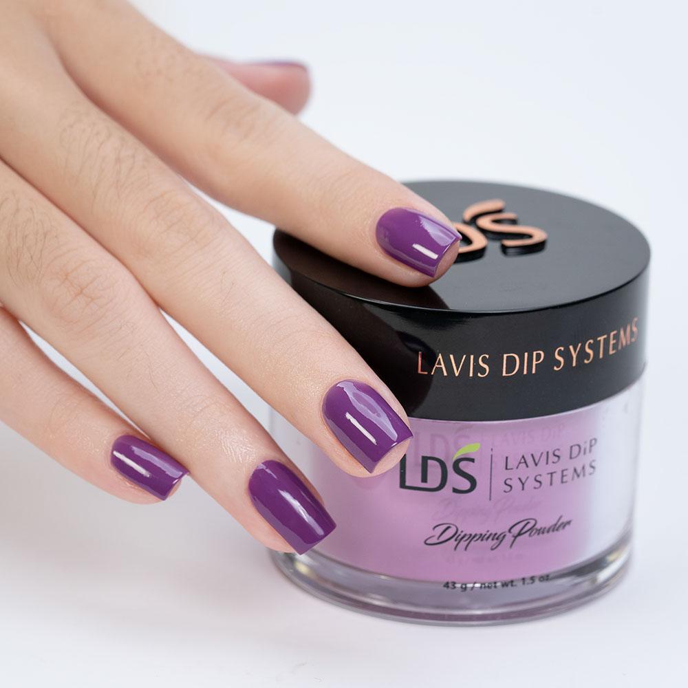 LDS D068 Eggplant - Dip Powder Color 1.5 oz