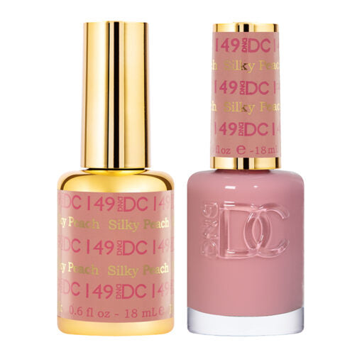 DND DC Gel Nail Polish Duo - 149 Silky Peach