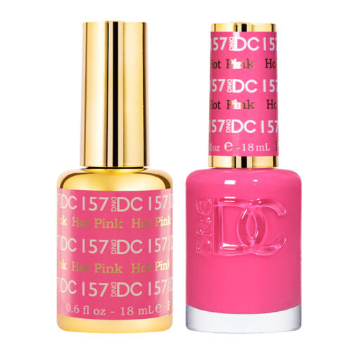 DND DC Gel Nail Polish Duo - 157 Hot Pink