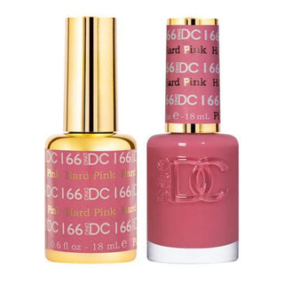DND DC Gel Nail Polish Duo - 166 Hard Pink