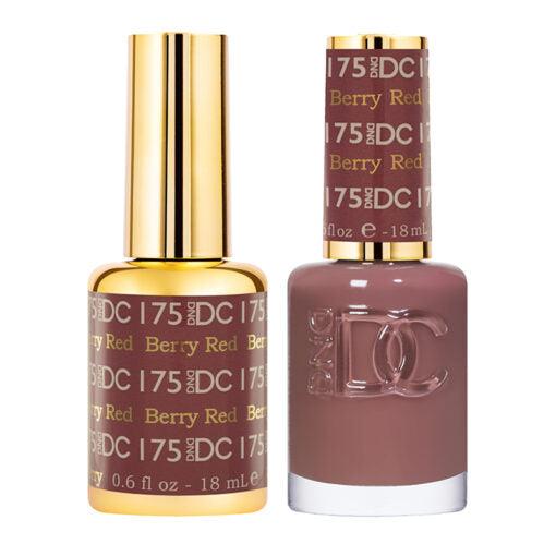 DND DC Gel Nail Polish Duo - 175 Berry Red