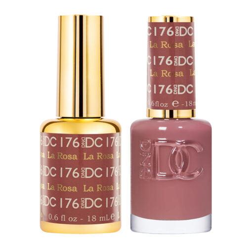 DND DC Gel Nail Polish Duo - 176 La Rosa