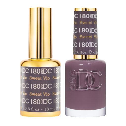 DND DC Gel Nail Polish Duo - 180 Sweet Violet