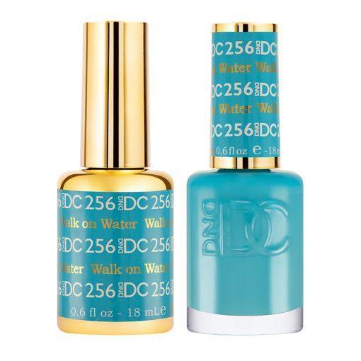 DND DC Gel Nail Polish Duo - 256 Blue Colors - Walk on Water