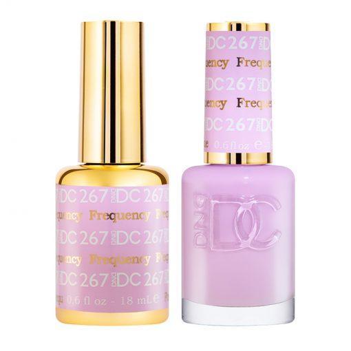 DND DC Gel Nail Polish Duo - 267 Pink Colors - Frequency