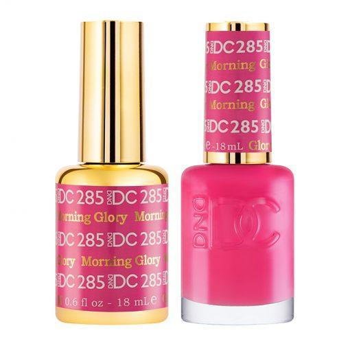 DND DC Gel Nail Polish Duo - 285 Pink Colors - Morning Glory