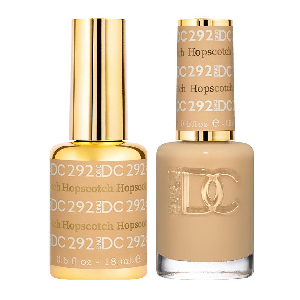 DND DC Gel Nail Polish Duo - 292 Nude Colors - Hopscotch