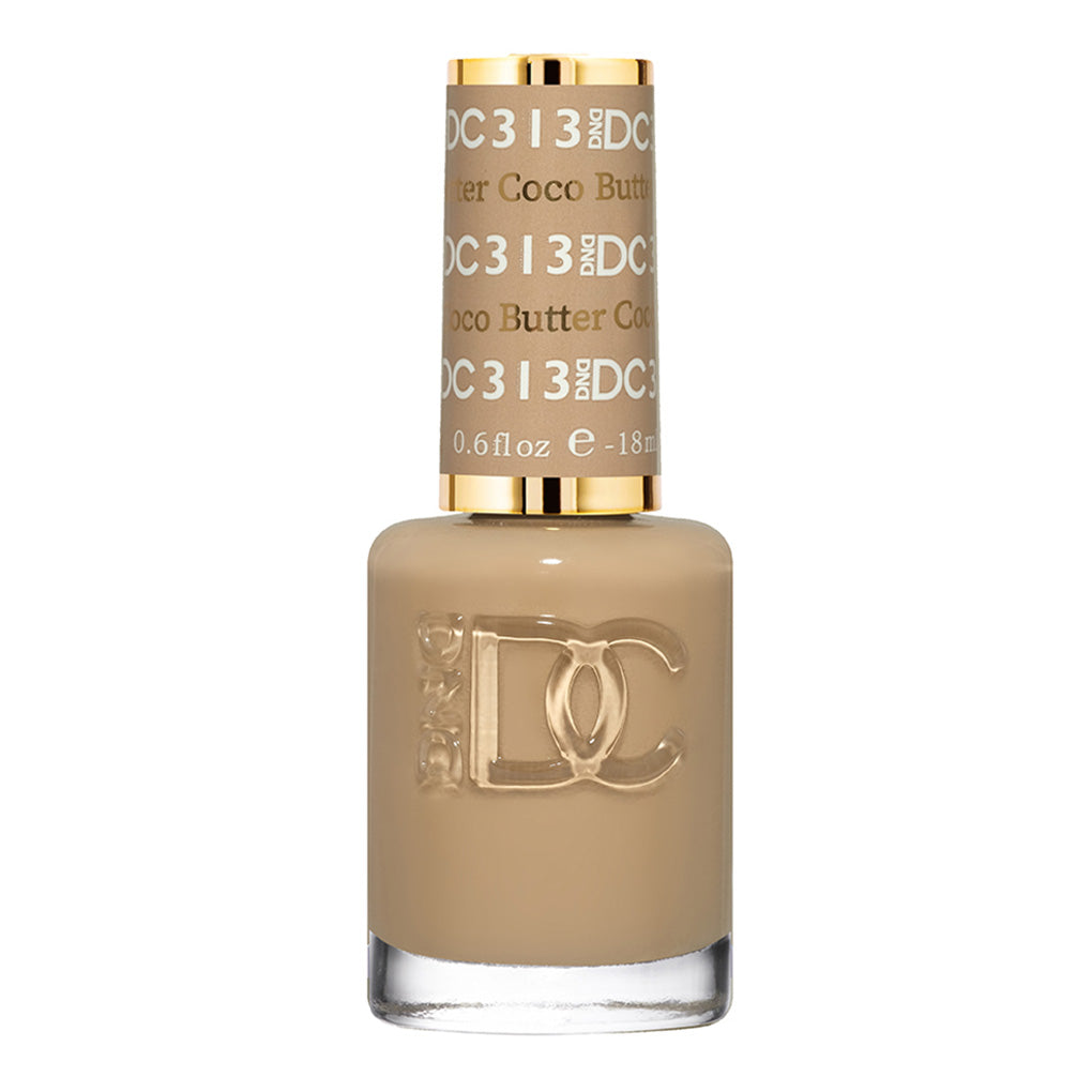 DND DC Nail Lacquer - 313 Beige Colors - Coco Butter