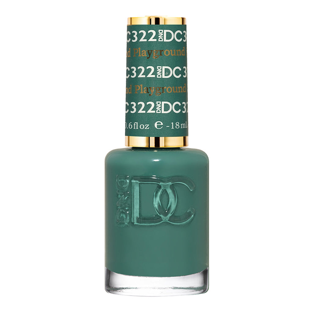 DND DC Nail Lacquer - 322 Green Colors - Playground