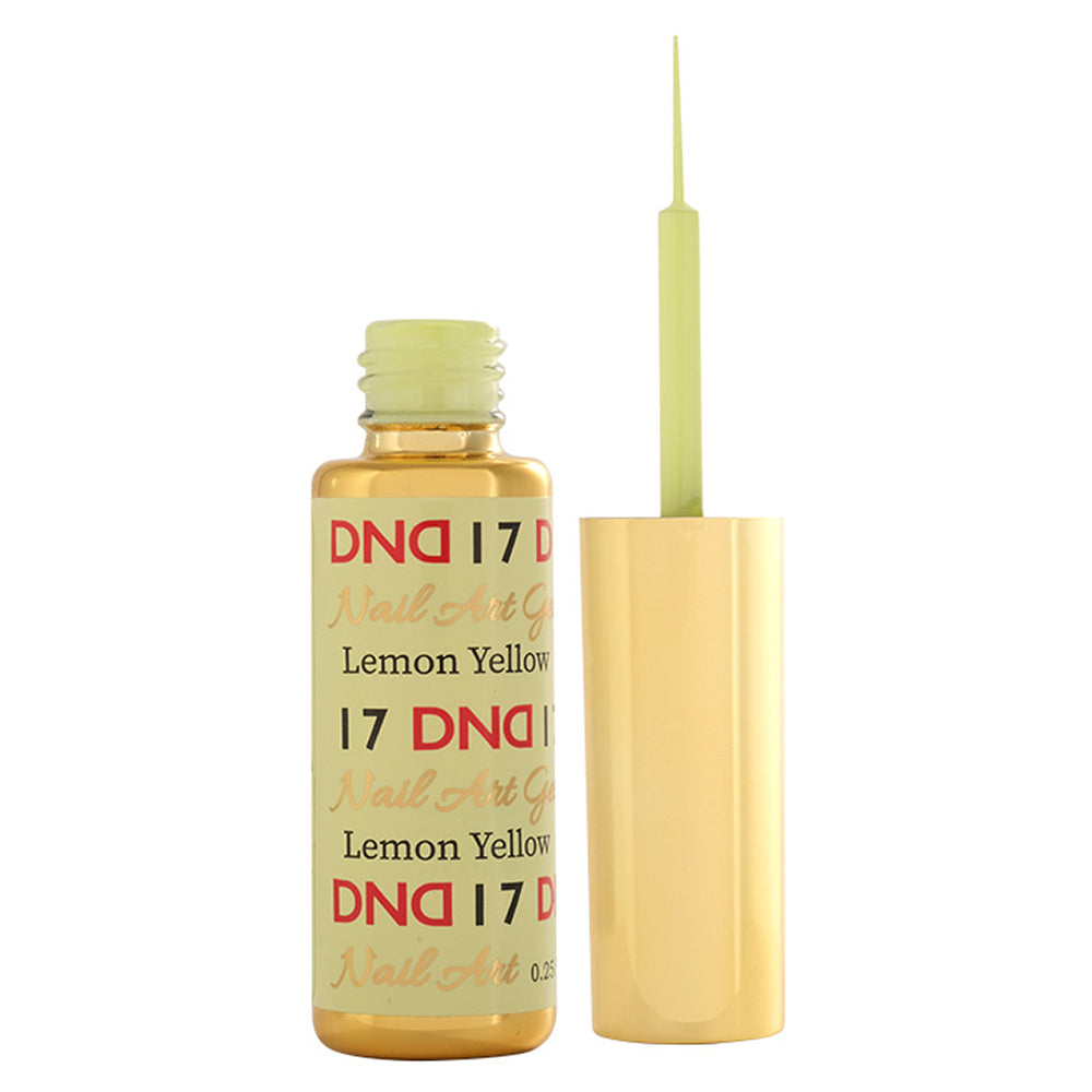 DND 17 Lemon Yellow - Line Art Gel