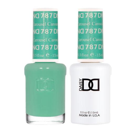 DND Gel Nail Polish Duo - 787 - Green Colors