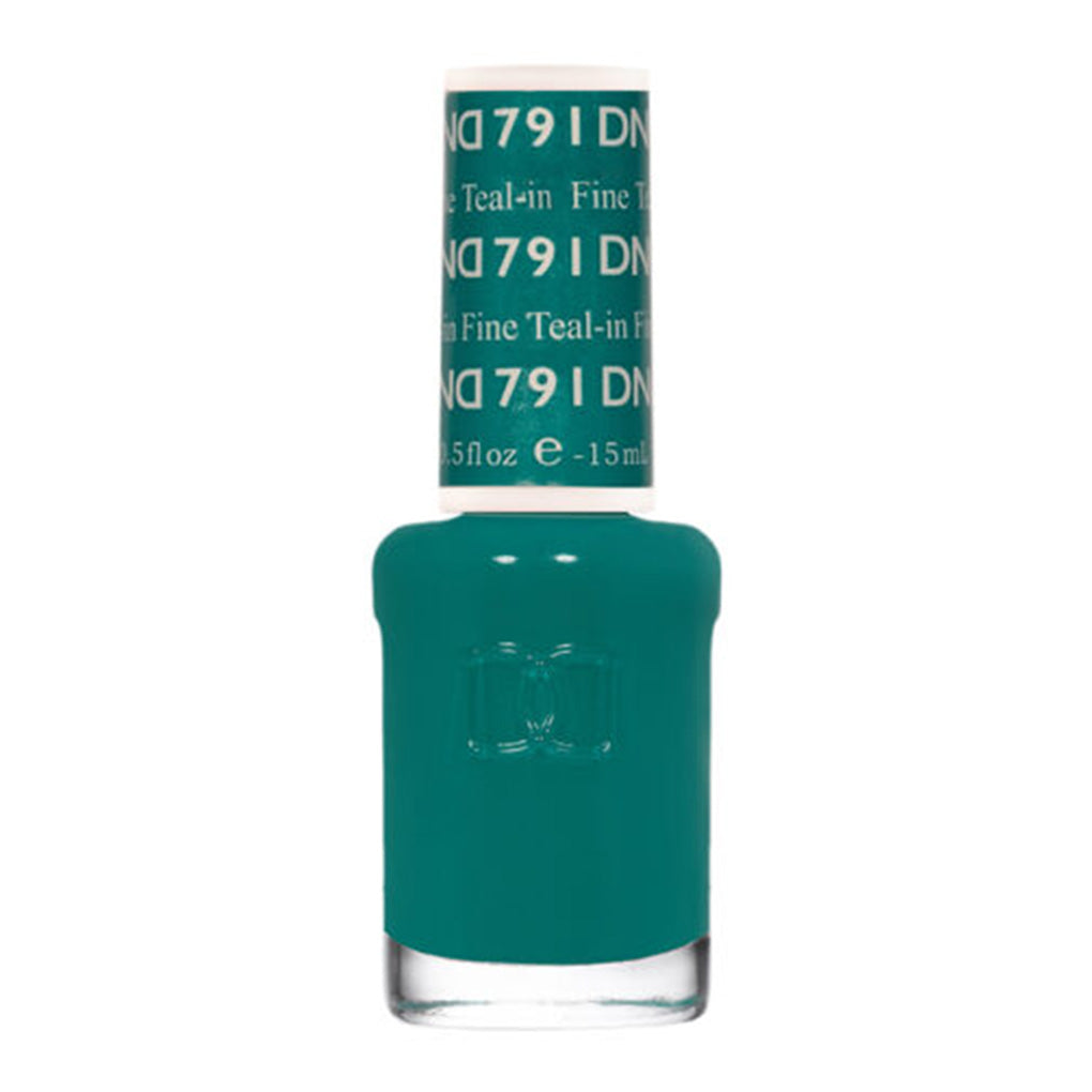 DND Nail Lacquer - 791 Teal Colors