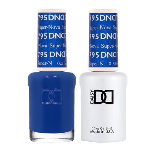 DND Gel Nail Polish Duo - 795 - Blue Colors