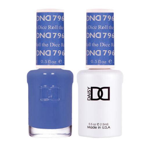 DND Gel Nail Polish Duo - 796 - Blue Colors