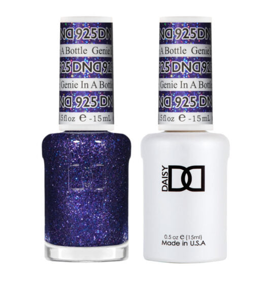 DND Gel Nail Polish Duo - 925 Genie In A Bottle - DND Super Glitter Collection