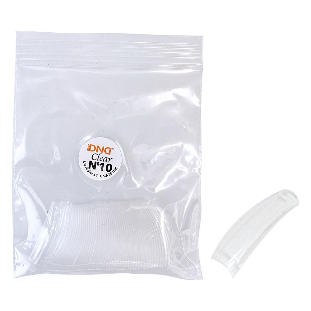 DND Clear Tip #10: 50pcs/bag