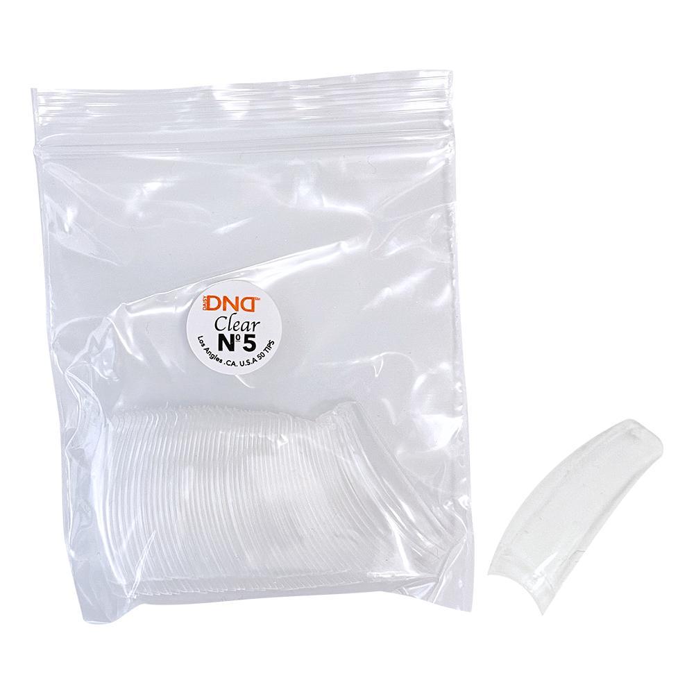 DND Clear Tip #5: 50pcs/bag